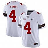 Ohio State Buckeyes 4 Curtis Samuel White Diamond Nike Logo College Football Jersey Dzhi,baseball caps,new era cap wholesale,wholesale hats
